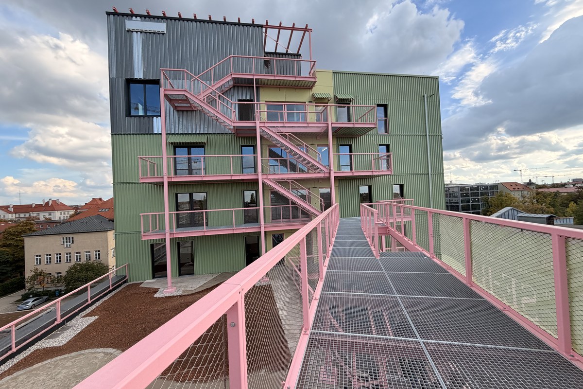 Das „große kleine Haus“ im Münchner Kreativquartier