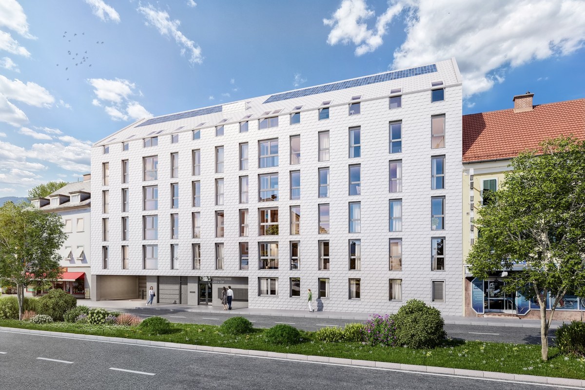 Rendering Wiener Straße Graz